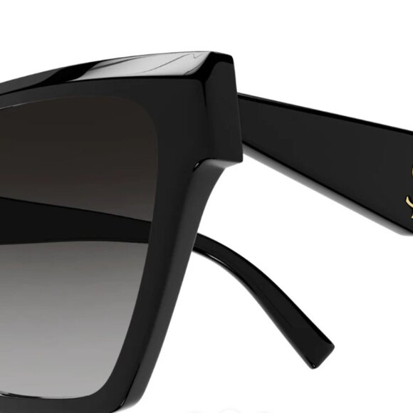 YSL Women's Sunglasses | SL M103 001 | Luxury Black, Gold | Excellent Condition - Picture 3 of 8